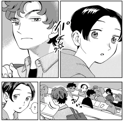 目が合い…