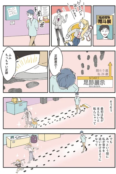 足跡展示？