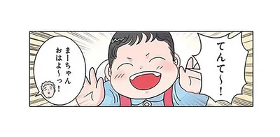 早寝早起きで元気に登園した女の子。ママだけゲッソリしているのはなぜ？／保育士でこ先生5（28）