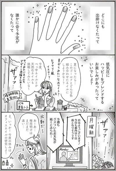 低気圧にハッピーをブレンド