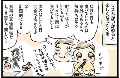 リズムがつかめると楽しくなってくる