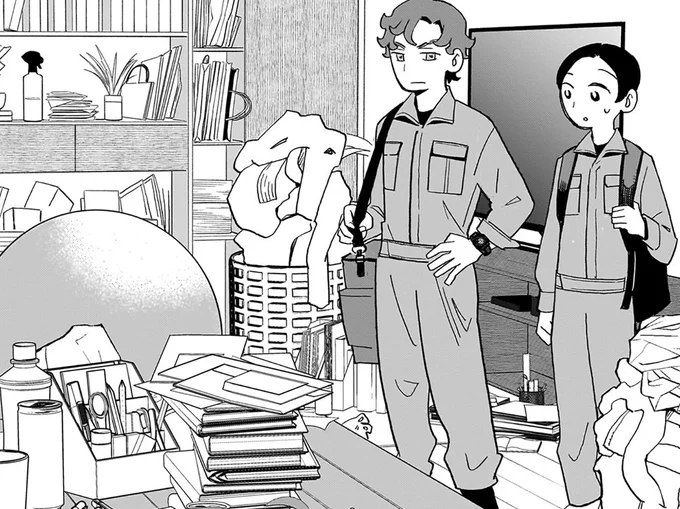 部屋の中は…