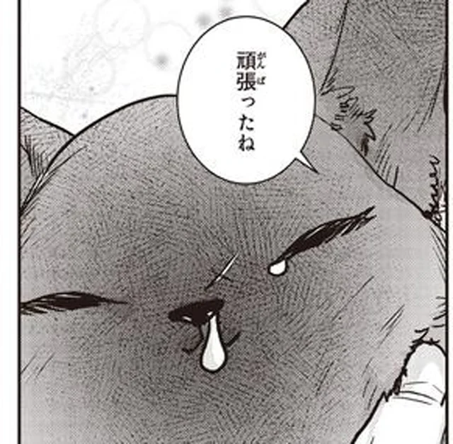 温かい寝床で安心して眠る野良の子猫。「ここまでよく生きてきた」／スローステップ朔太郎 上（8）