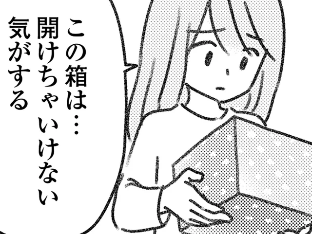 中身も見たくない怪しい荷物が夫にバレるかも。怪しすぎて早く処分したい／気がつけば地獄（18）