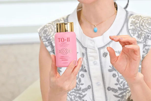 多くのQVC女性陣が飲んでる『TO-Ⅱ CLARITY』。