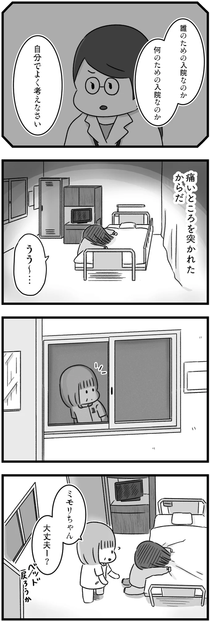 『精神科病棟の青春 あるいは高校時代の特別な1年間について』より