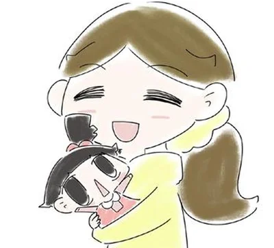 ママと一緒…ハルも…