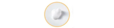 ぬれた肌にそのまま使うとクリームがローション状に変化し、肌にのびて密着。湯上がり後の乾燥を防ぐ
