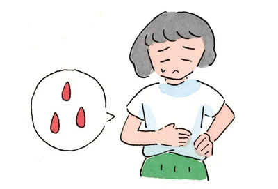 〝汚口〞を招く原因4・生理によるホルモンの乱れ