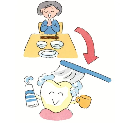 歯磨きはやっぱり食後すぐが鉄則