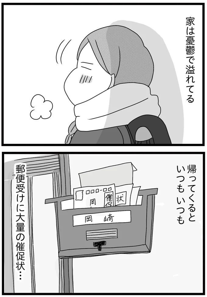 大量の督促状…