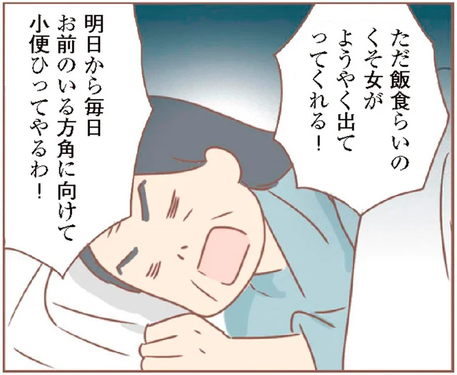 「やっと出てってくれるわ！」結婚前夜、最後の夜まで暴言を吐く養母