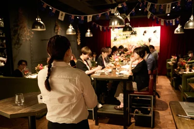 都内レストランで行われた試食会
