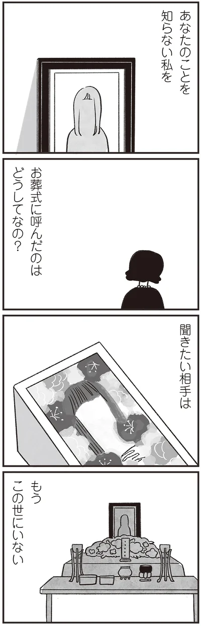 聞きたい相手はもうこの世にいない