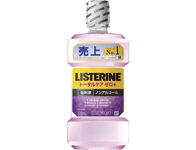 リステリン®トータルケア ゼロプラス<医薬部外品>(Kenvue)