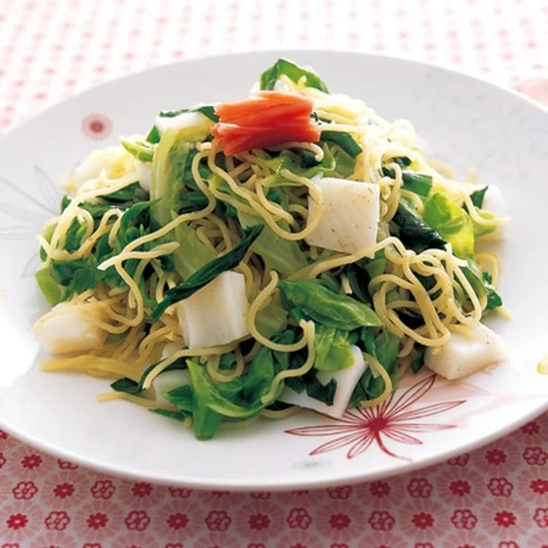 「いかの塩焼きそば」