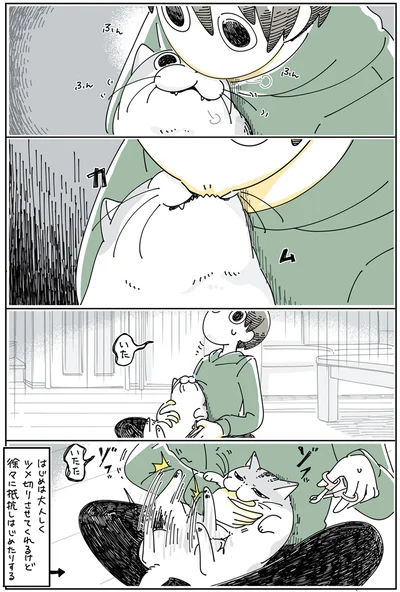 徐々に抵抗しはじめたりする