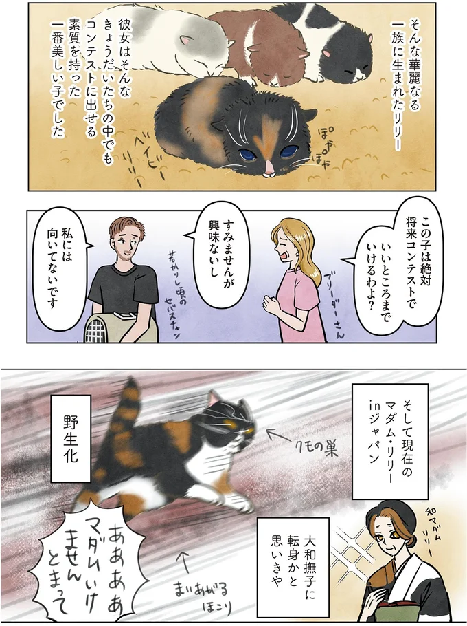 大和撫子に転身かと思いきや