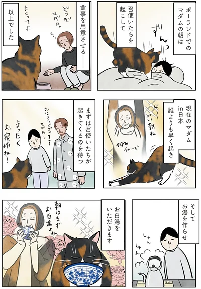 まったくお寝坊ね！