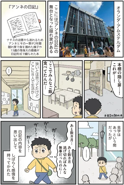 アンネの日記の舞台となった隠れ家