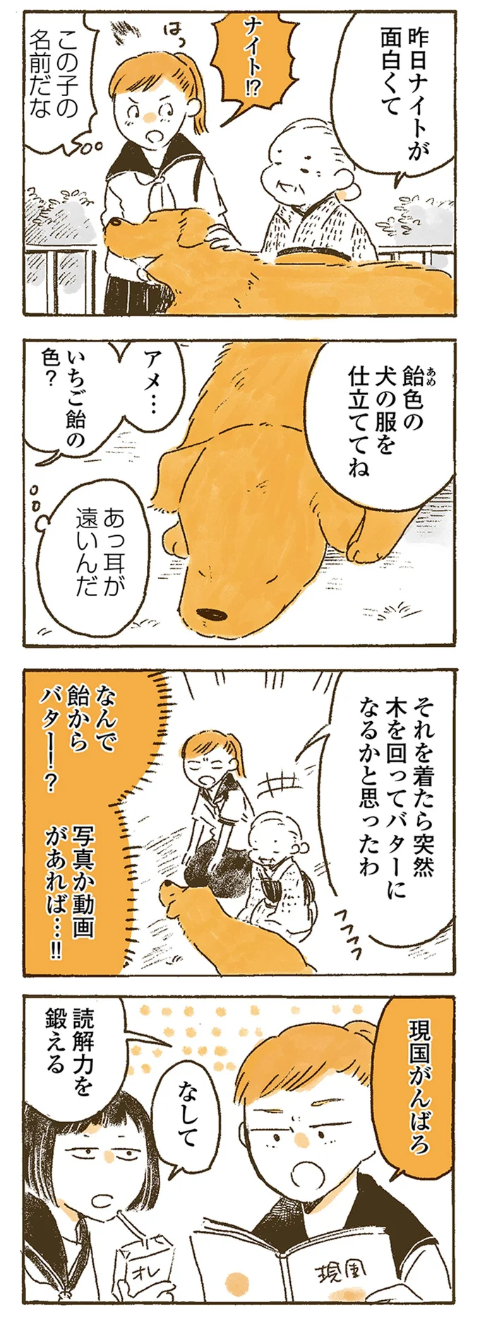 『姫ばあちゃんとナイト 』より