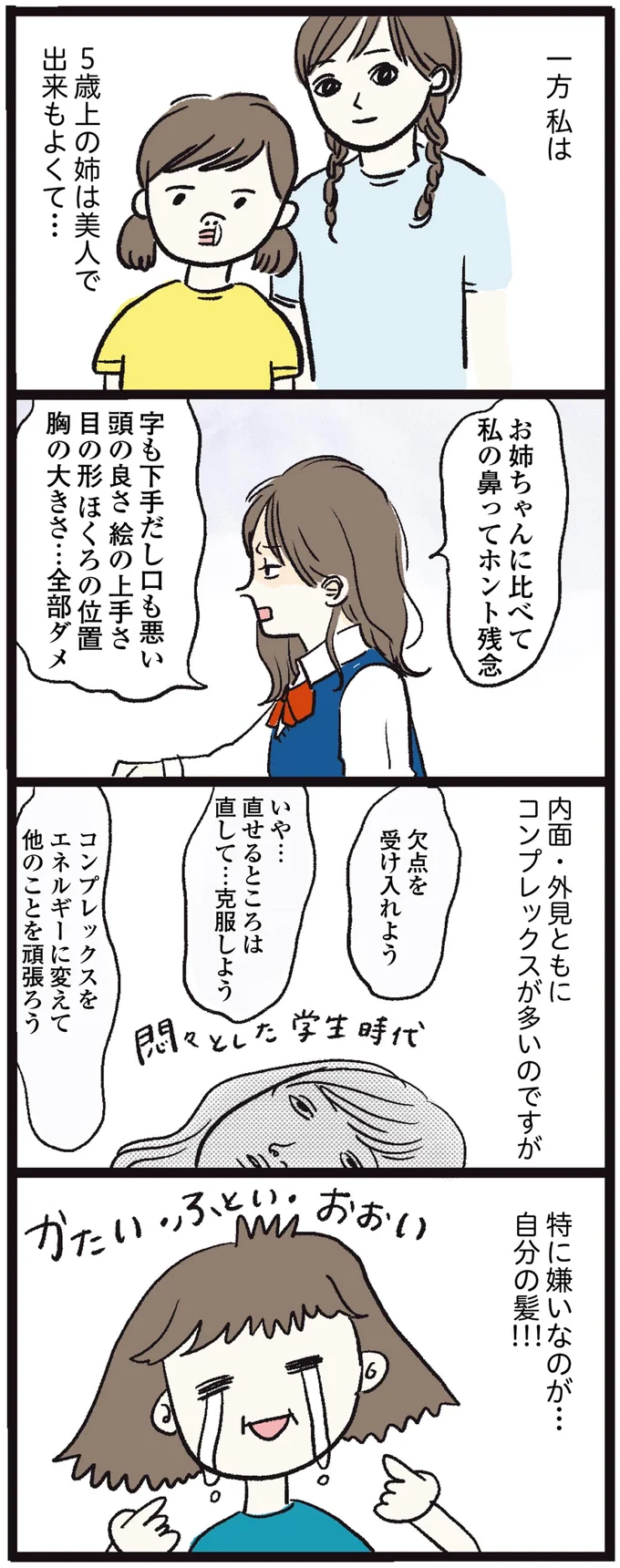 内面・外見共にコンプレックスが多いのですが