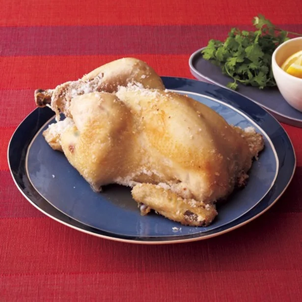 【関連レシピ】おうちで簡単！「塩釜チキン」