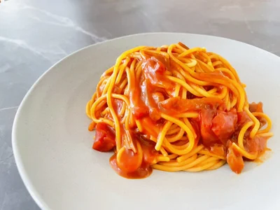 乾麺のパスタはランチにぴったり！でも時間がかかる…（▶用意するものは？）