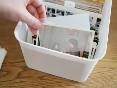 紙を1枚挟むだけでくっつき防止に▶最後に湿気対策