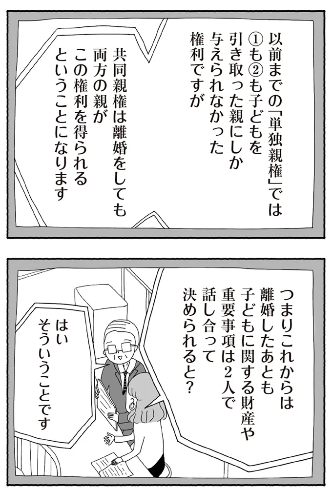 『離婚しても終わらない 共同親権がはじまる日』より
