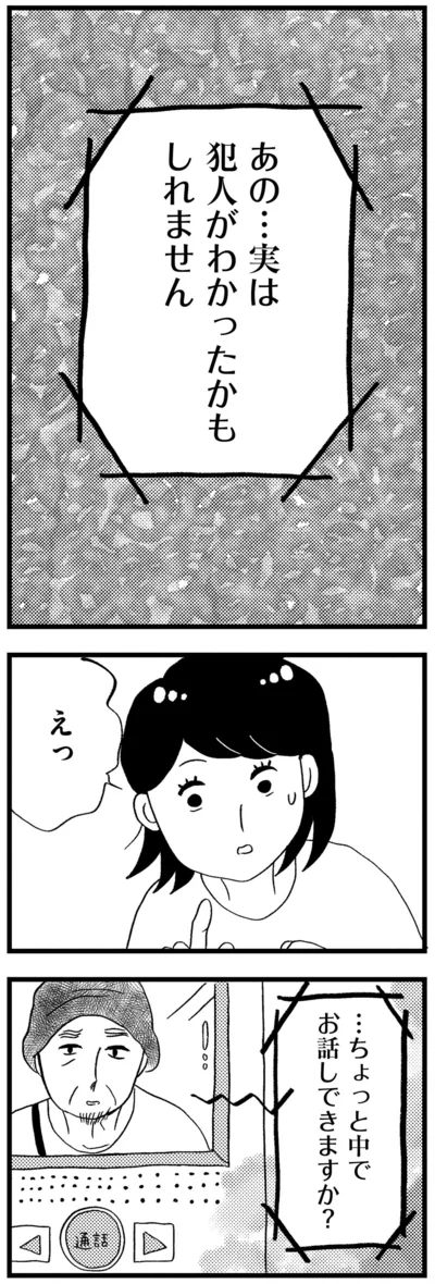 犯人がわかったかもしれません