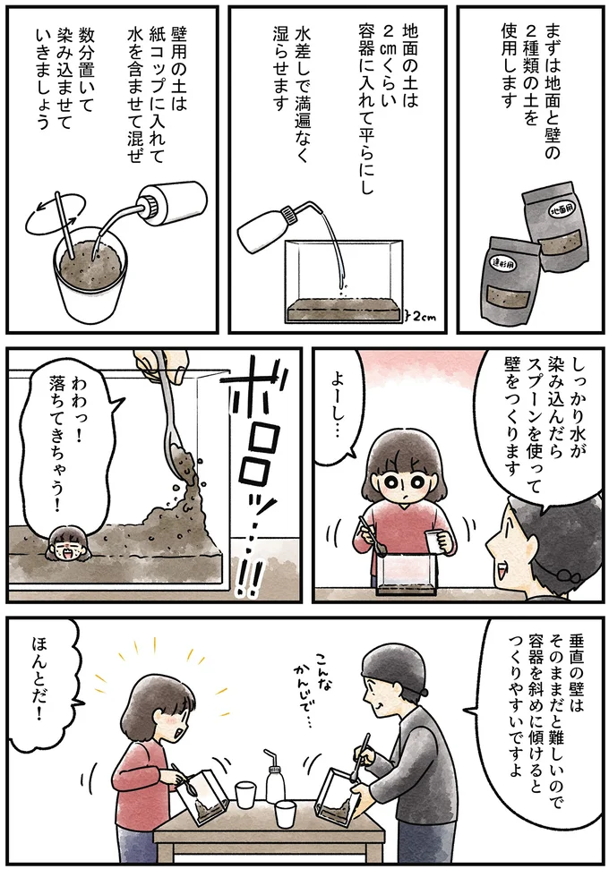 『ズボラでもできた 小さな緑で心が潤うお部屋づくり 苔テラリウムはじめました』より