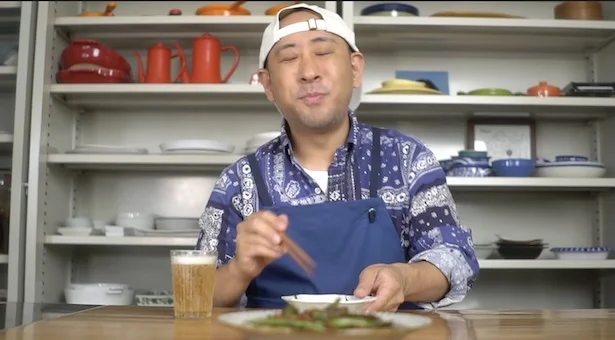 いんげんをじっくり焼くと、豆としてのうまさや甘みが出てきます