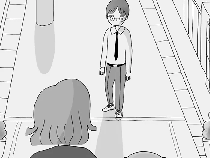 「急いで帰りの支度して！」荷物をまとめて家を出よう。道の向こうに現れたのは…／離婚しても終わらない 共同親権がはじまる日（17）