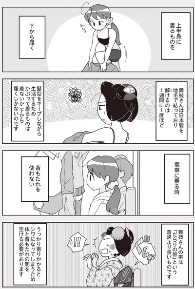 上半身に着るものを