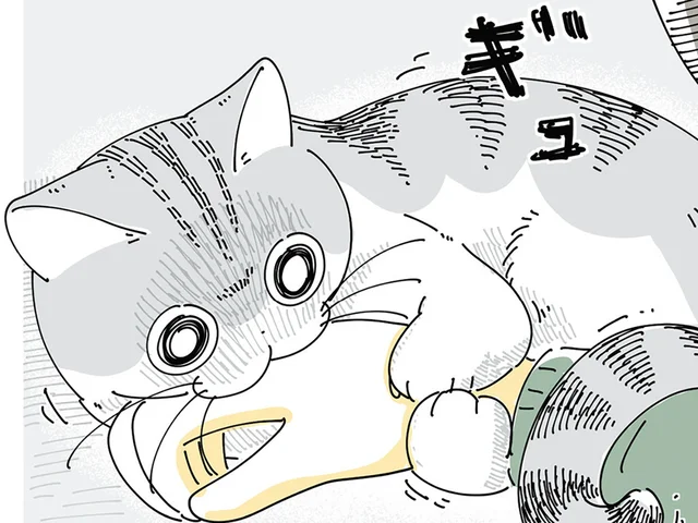 飼い主のゲーム中に構ってくれるネコ。とにかく可愛いけど少し不便で