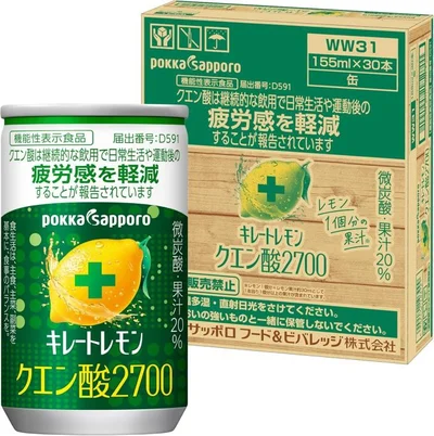 キレートレモン クエン酸 2700 155ml × 30缶