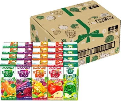 野菜生活 カゴメ 野菜生活100 アソートセット 200ml紙パック×20本