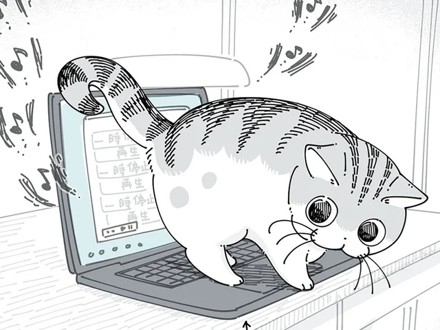 「どいてどいて」「どいてよ～」PCの上にいる猫をどかすための様々なやりかた