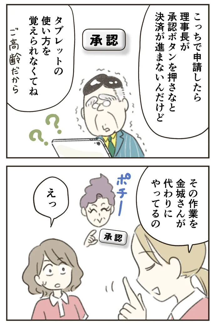 代わりにやってるの