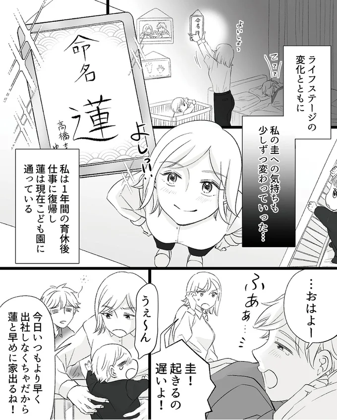私は1年間の育休後仕事に復帰