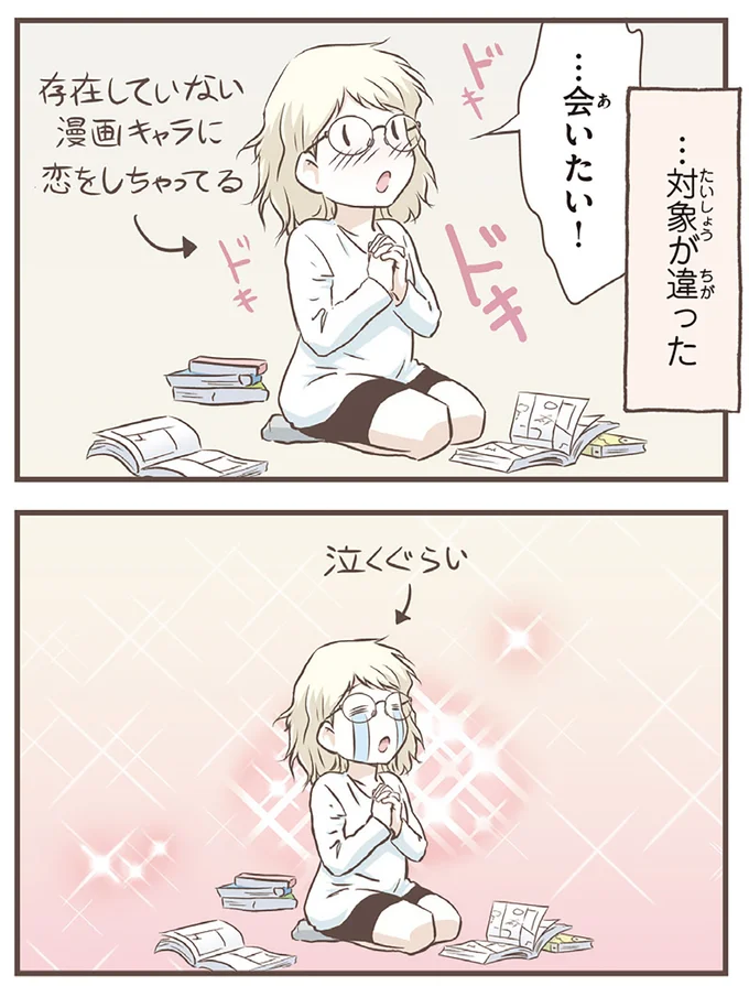 …対象が違った