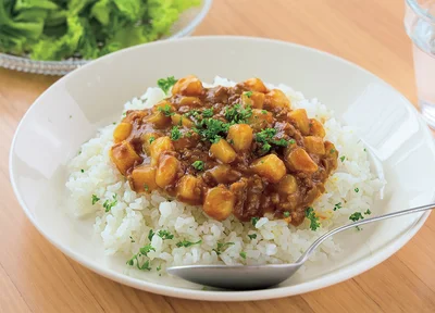 ポテトキーマカレー