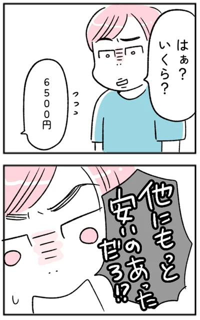 他にもっと安いのあっただろ！？