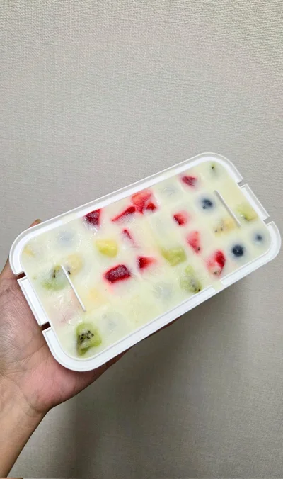 製氷皿で簡単に！▶作り方のポイント（⇒次へ）