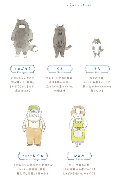 『深夜3時のくろねこ喫茶』より