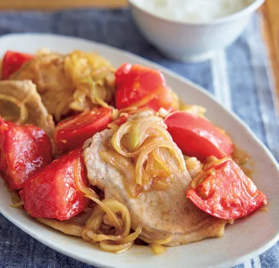 しょうが風味で極上の甘辛テイストに「フレッシュトマトと豚肉のしょうが焼き」【夏野菜の最強レシピ】