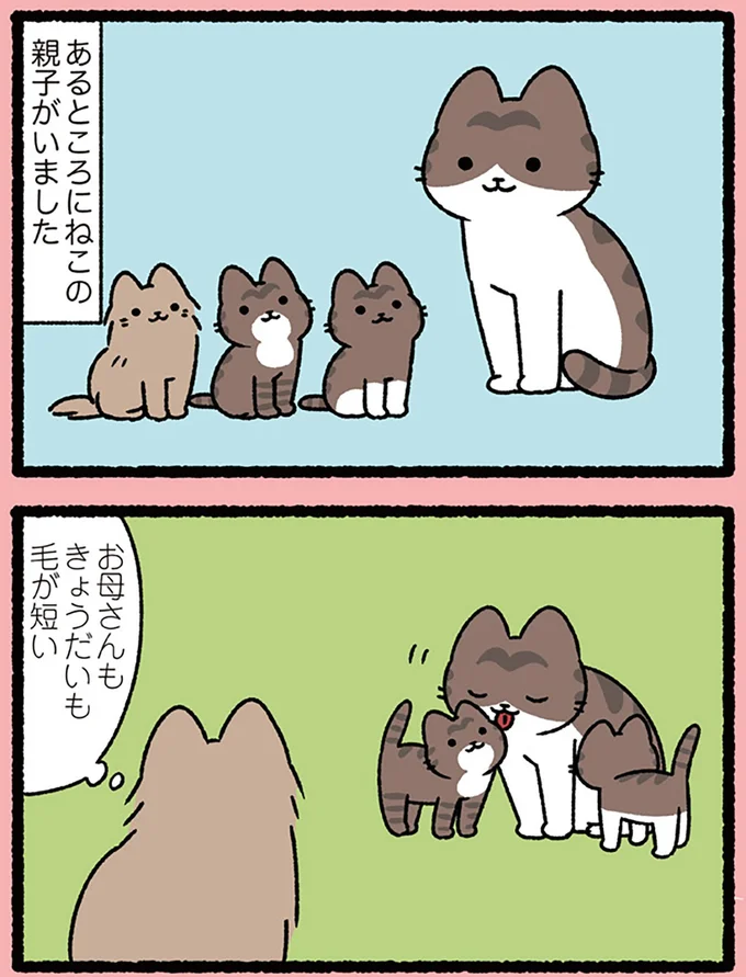 ねこの親子