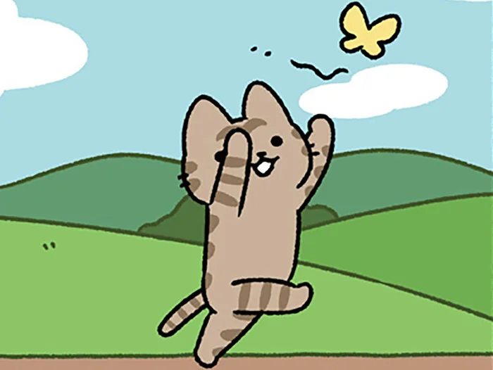 【うさぎとカメとねこ】競争とは一体？ スタートしても自由すぎるねこ