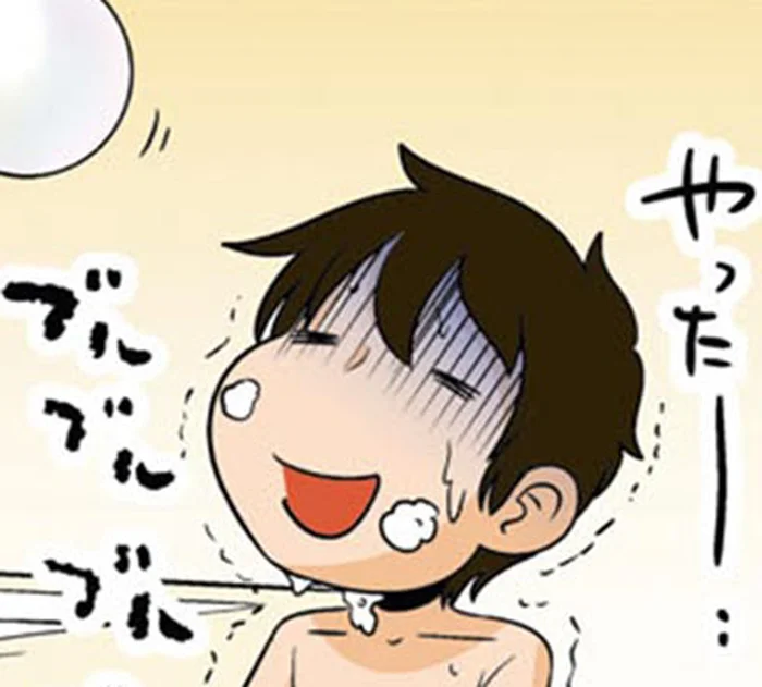 「できるまでやる！」寒さで震えても納得するまでやめられない理系男子の風呂遊び